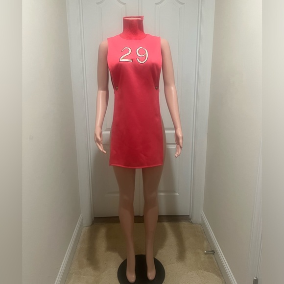 “29 and Over” Woman’s Fashion Rivet Mini Shirt Dress. Sz M.  Great Fit. Like New - Picture 2 of 3